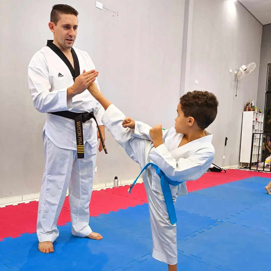 Praticante de Taekwondo
